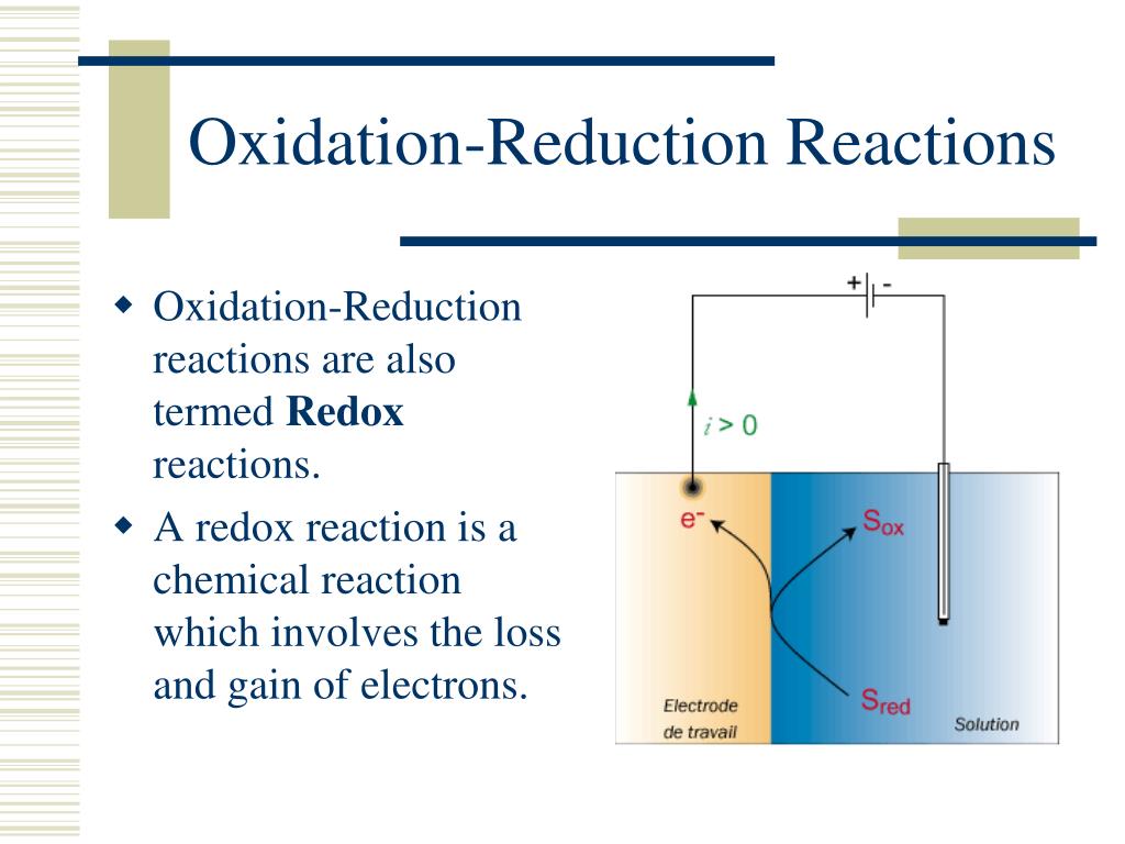 Ppt Oxidation Reduction Reactions Electrochemistry Powerpoint Hot Sex Picture 7400