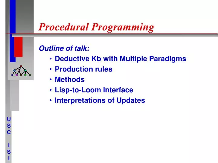 Procedure Programming