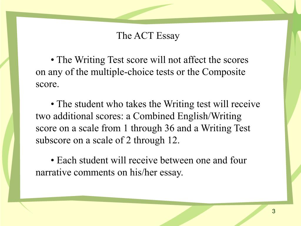 PPT About the ACT Essay PowerPoint Presentation, free download ID