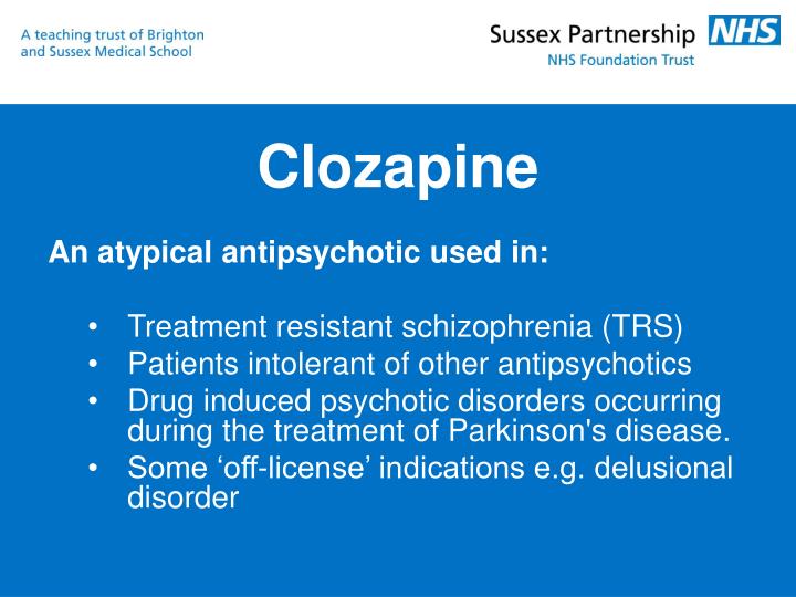 what is a significant side effect of clozapine