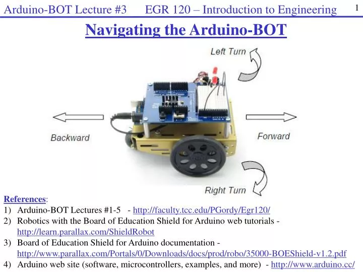 PPT - Navigating the Arduino-BOT PowerPoint Presentation, free download ...