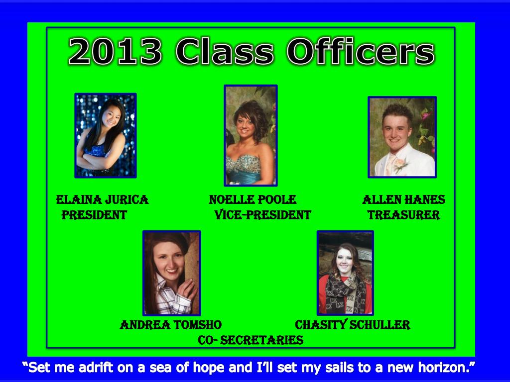 class officers images
