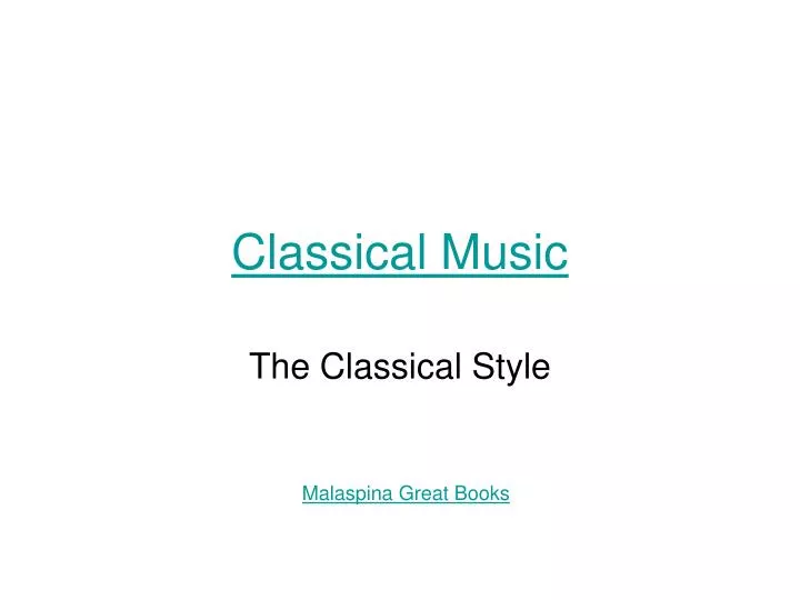 classical music n.