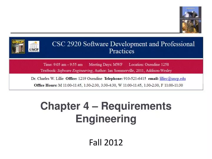 chapter 4 requirements engineering n.