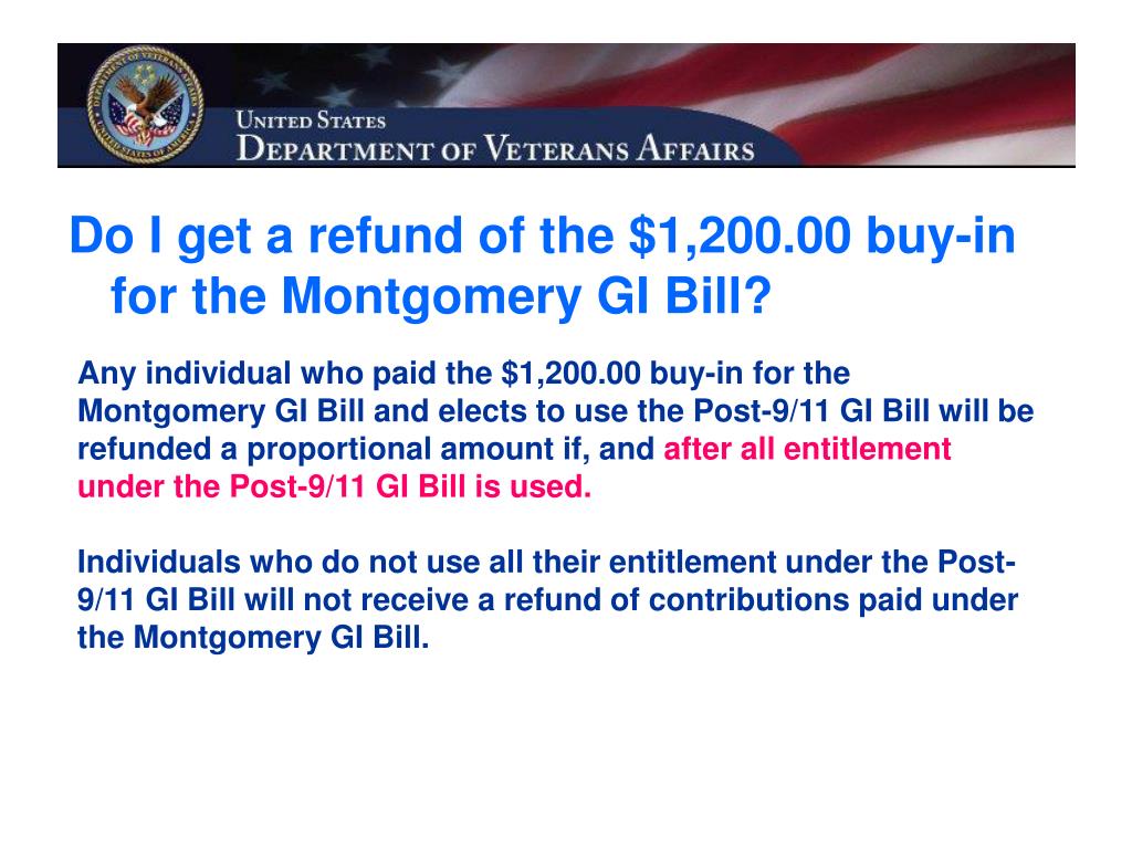 Montgomery Gi Bill Vs Post 9 11 Gi Bill Chart