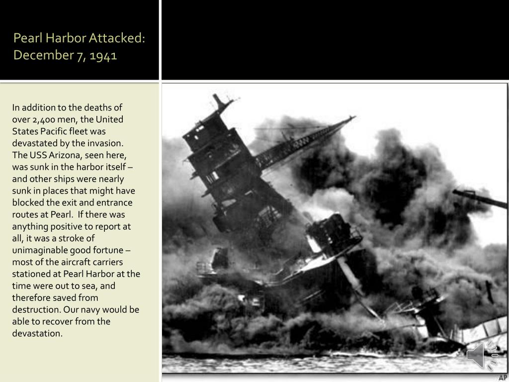 PPT - The United States Enters World War II: Key Events and Decisions ...
