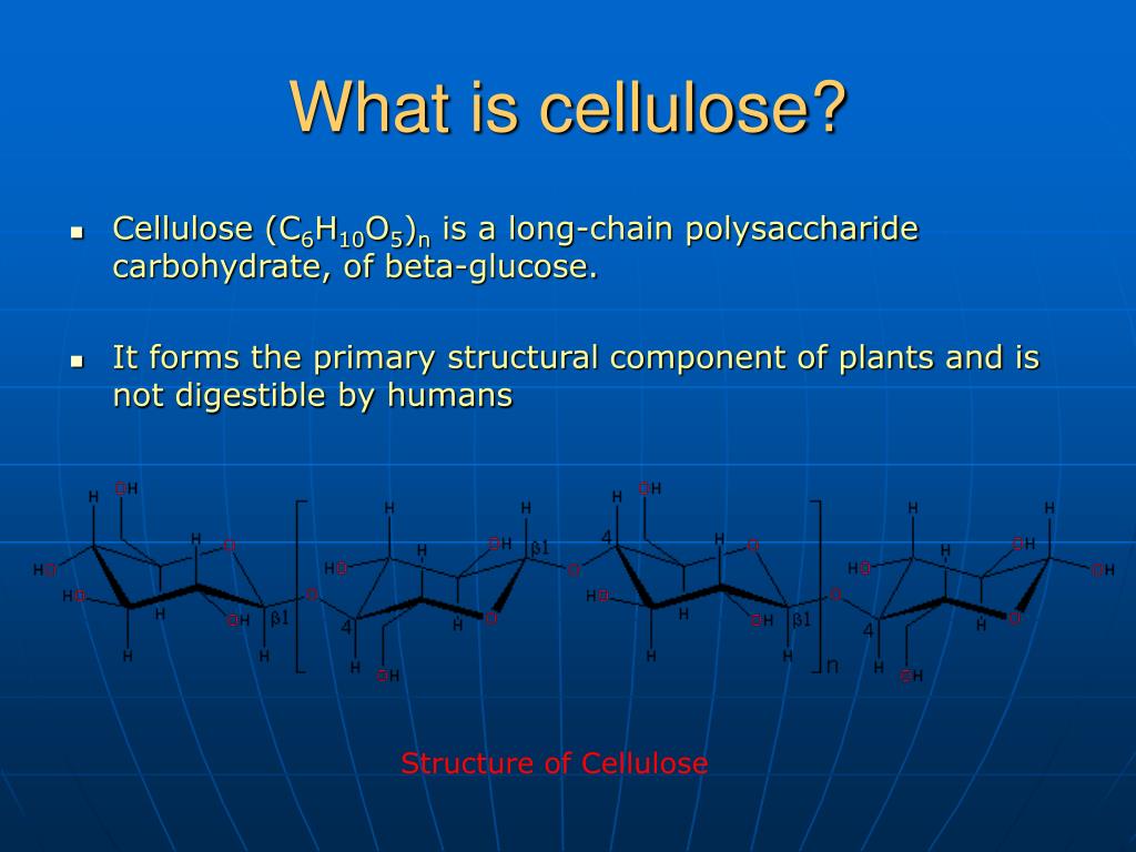 PPT Cellulose PowerPoint Presentation, free download ID6531701