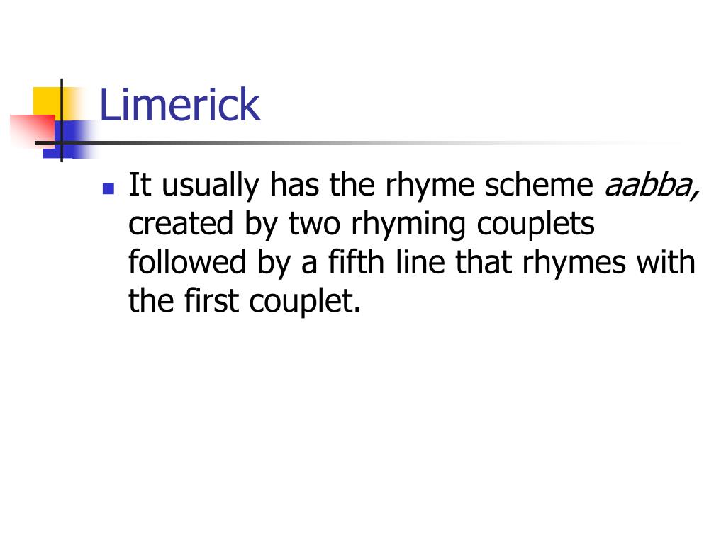 Ppt Limerick Powerpoint Presentation Free Download Id6532863