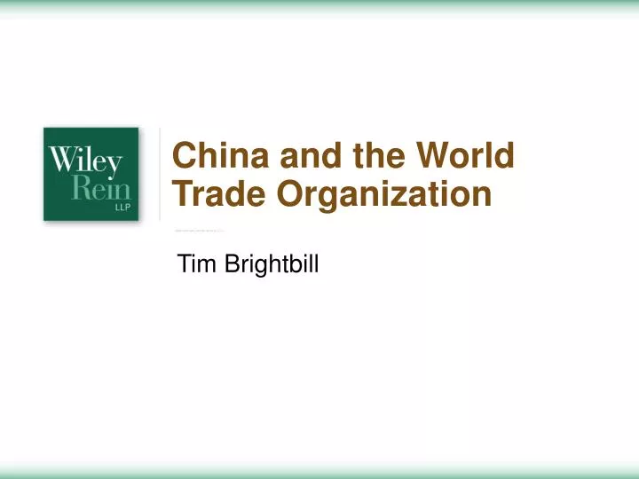 benefits of joining wto benefits of joining wto