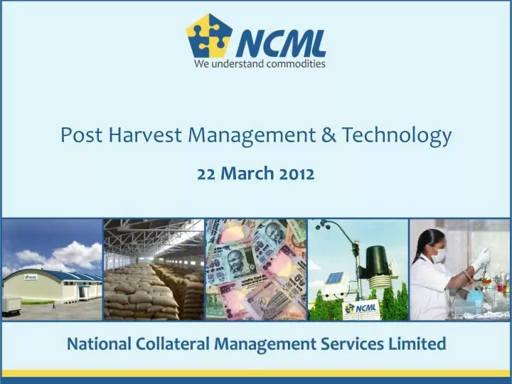 post harvest management technology n.