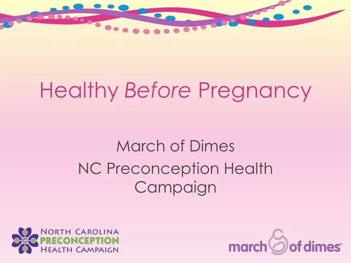PPT Healthy Before Pregnancy PowerPoint Presentation, free download