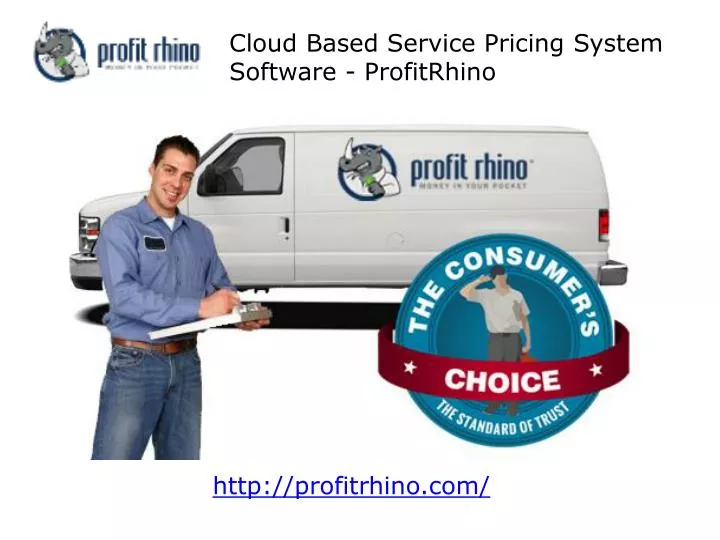 cloud based service pricing system software profitrhino n.