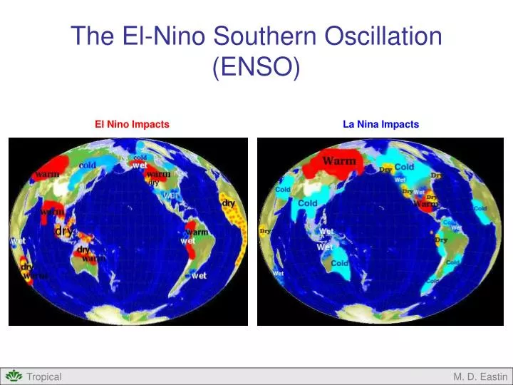 PPT - The El-Nino Southern Oscillation (ENSO) PowerPoint Presentation ...