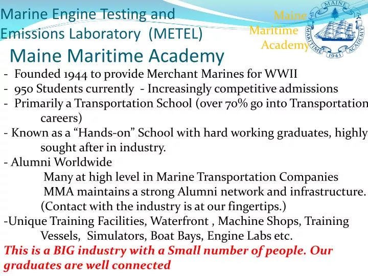 PPT Maine Maritime Academy PowerPoint Presentation, free download