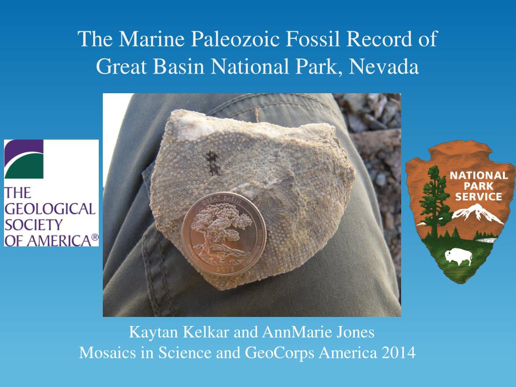PPT - The Marine Paleozoic Fossil Record of Great Basin National Park ...