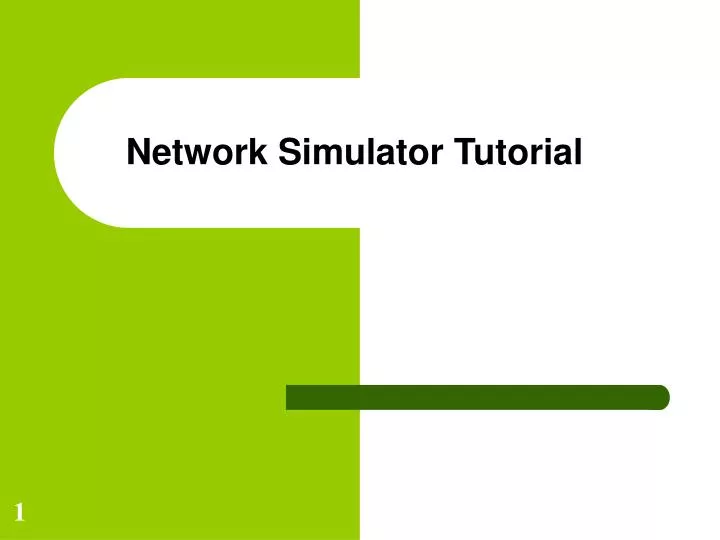 network simulator tutorial n.
