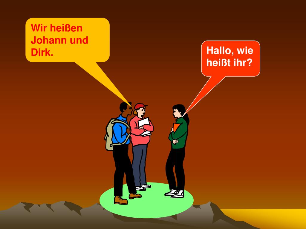 Ich Du Er Sie Es Wir Ihr Sie Sie PPT - Du, Ihr, and Sie: How do you know which one to use? PowerPoint