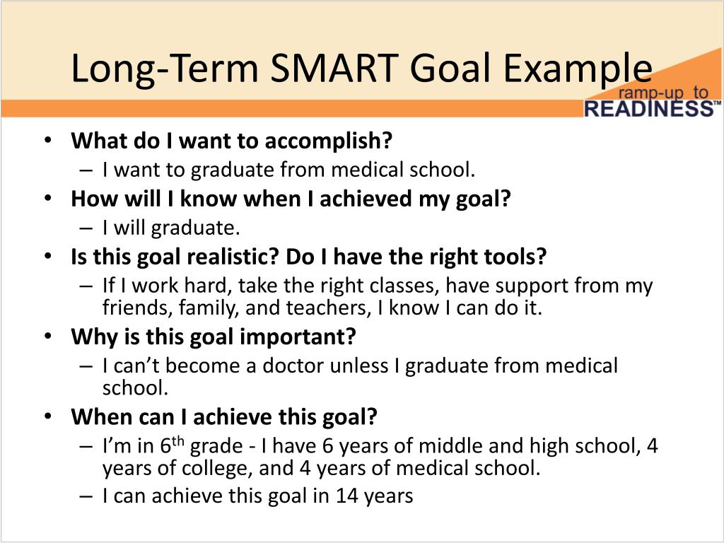 my smart goals essay