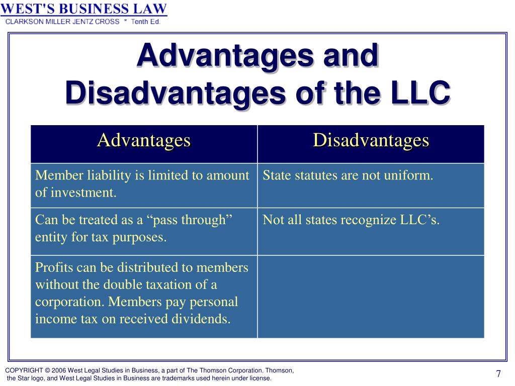 PPT - § 1: Limited Liability Companies PowerPoint Presentation, free ...