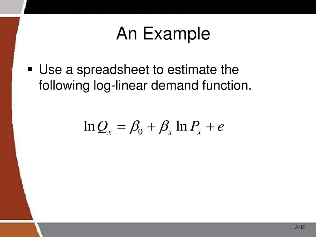 Log Linearize PPT - Managerial Economics & Business Strategy PowerPoint Presentation ...