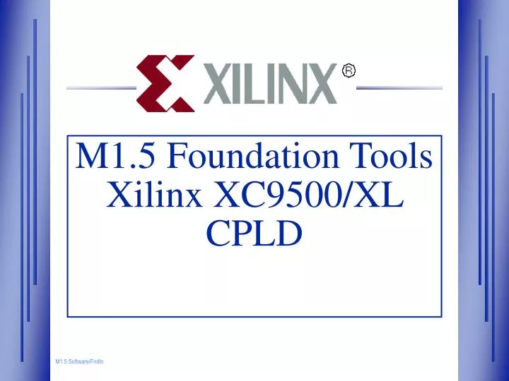 xilinx foundation 3.1