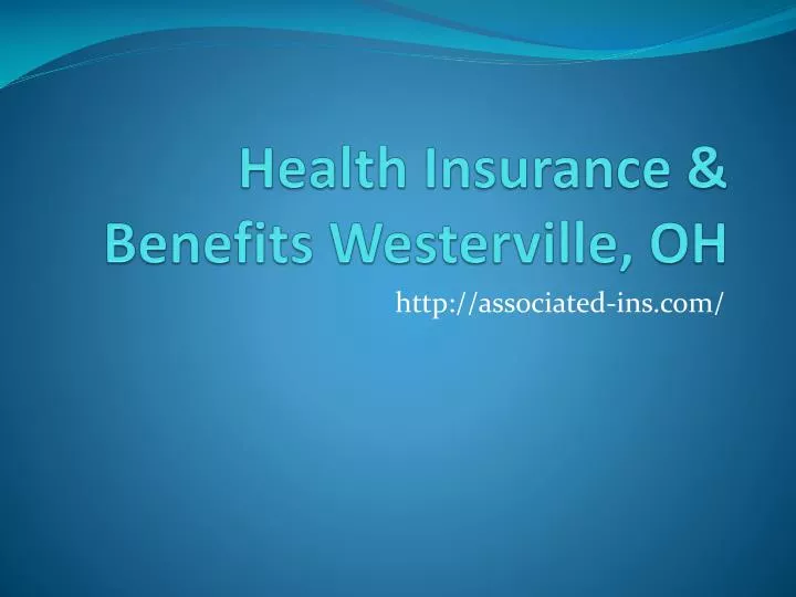 health insurance benefits westerville oh n.
