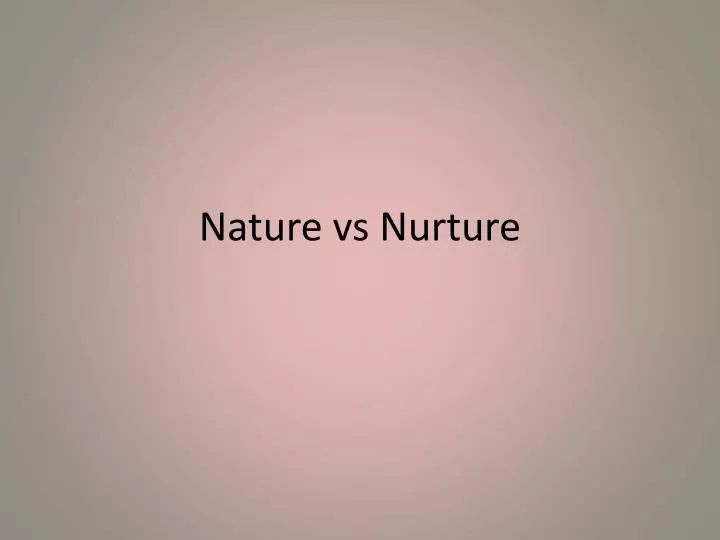 essay on nature vs science Nature vs nurture nature influenced each person in terms of development of their appearances and certain personality (psych essay nature vs nurture. essay on nature vs science Nature vs nurture nature influenced each person in terms of development of their appearances and certain personality (psych essay nature vs nurture.