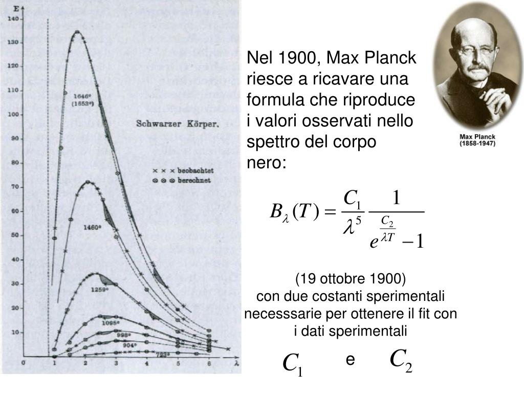 PPT La radiazione di Corpo Nero PowerPoint Presentation, free