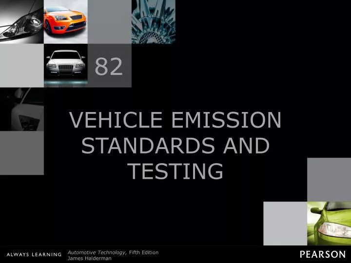 PPT VEHICLE EMISSION STANDARDS AND TESTING PowerPoint Presentation
