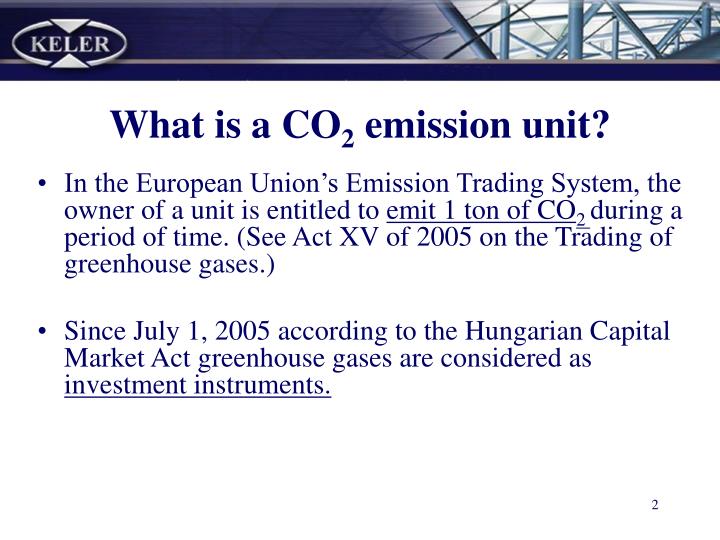 Define emissions trading system