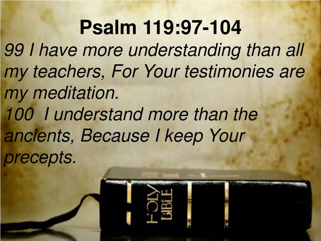 PPT The Greatest Resource For Life Sermon Series From Psalm 119 