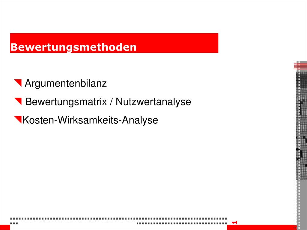 PPT - Bewertungsmethoden PowerPoint Presentation, Free Download - ID ...