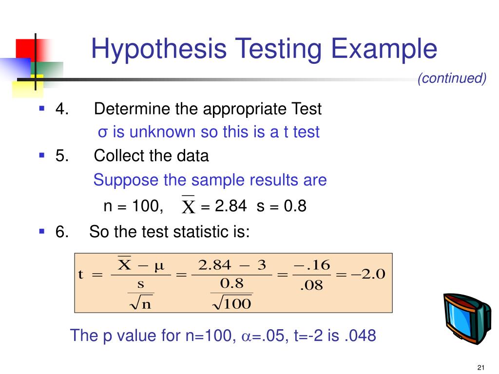 hypothesis testing types in statistics