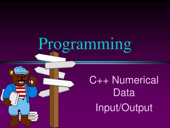PPT - Programming PowerPoint Presentation, free download - ID:6551372