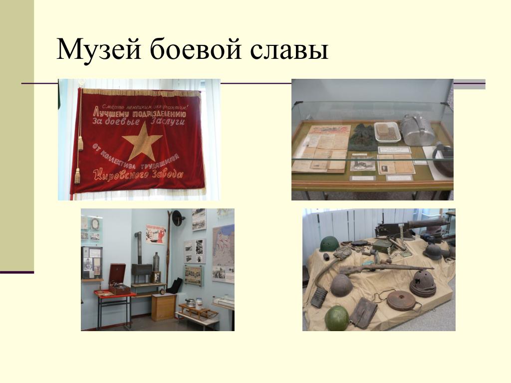 Музей боевой славы в киеве