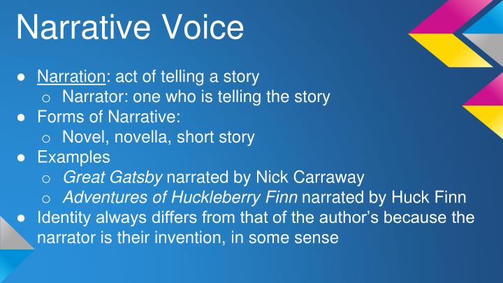 Narrative Voice In Writing