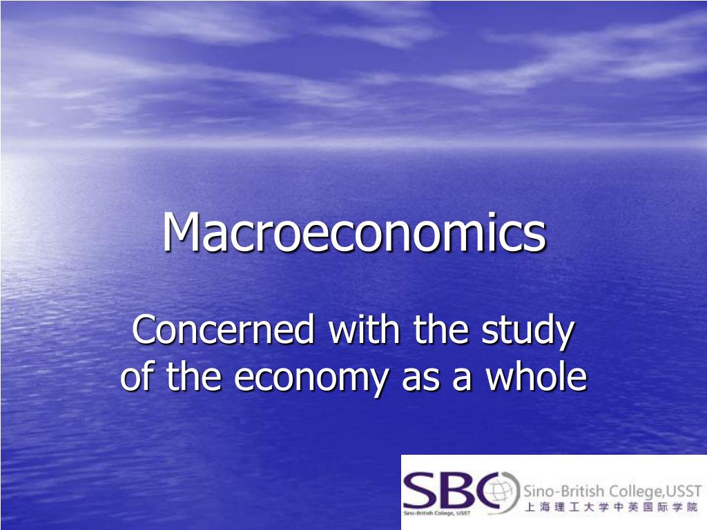 presentation on macroeconomics