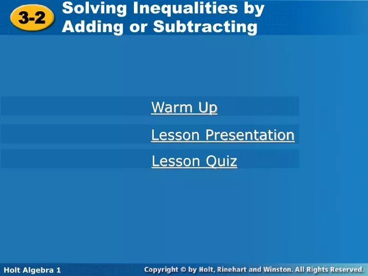 PPT - 3-2 PowerPoint Presentation, free download - ID:6556786