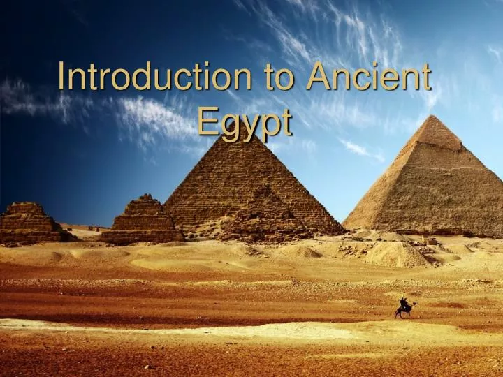 PPT - Ancient Egypt PowerPoint Presentation, free download 