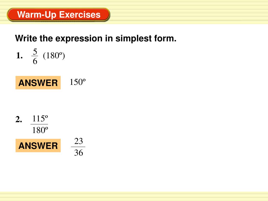 PPT - Write the expression in simplest form. PowerPoint