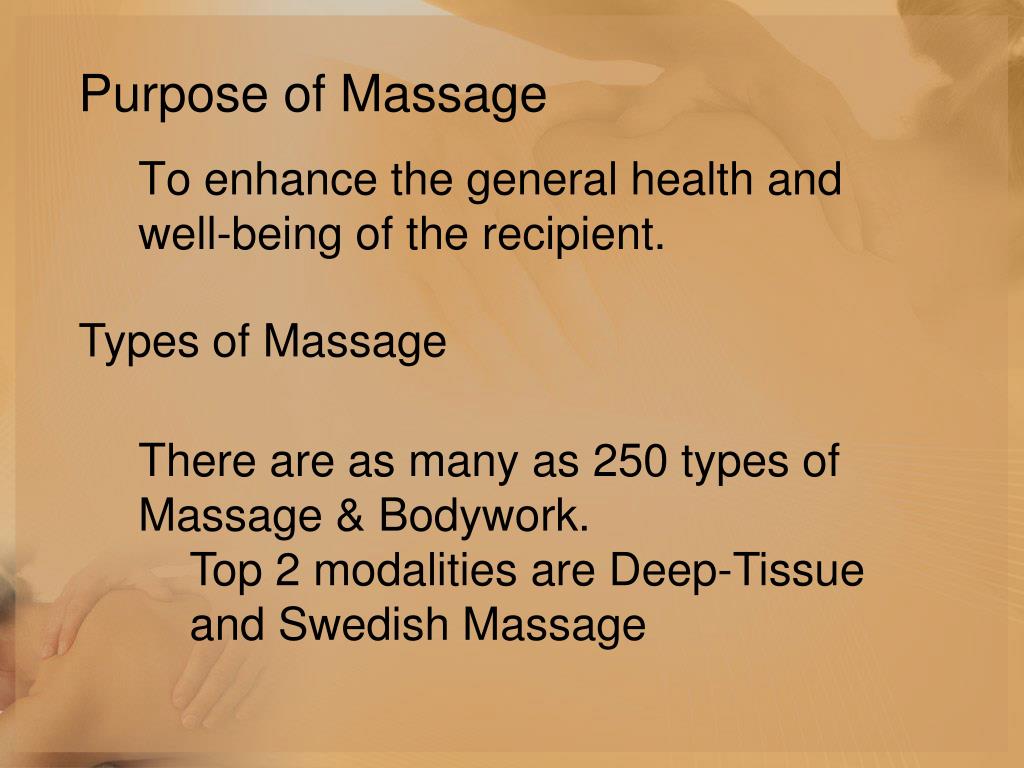Ppt Benefits Of Massage Therapy Powerpoint Presentation Free