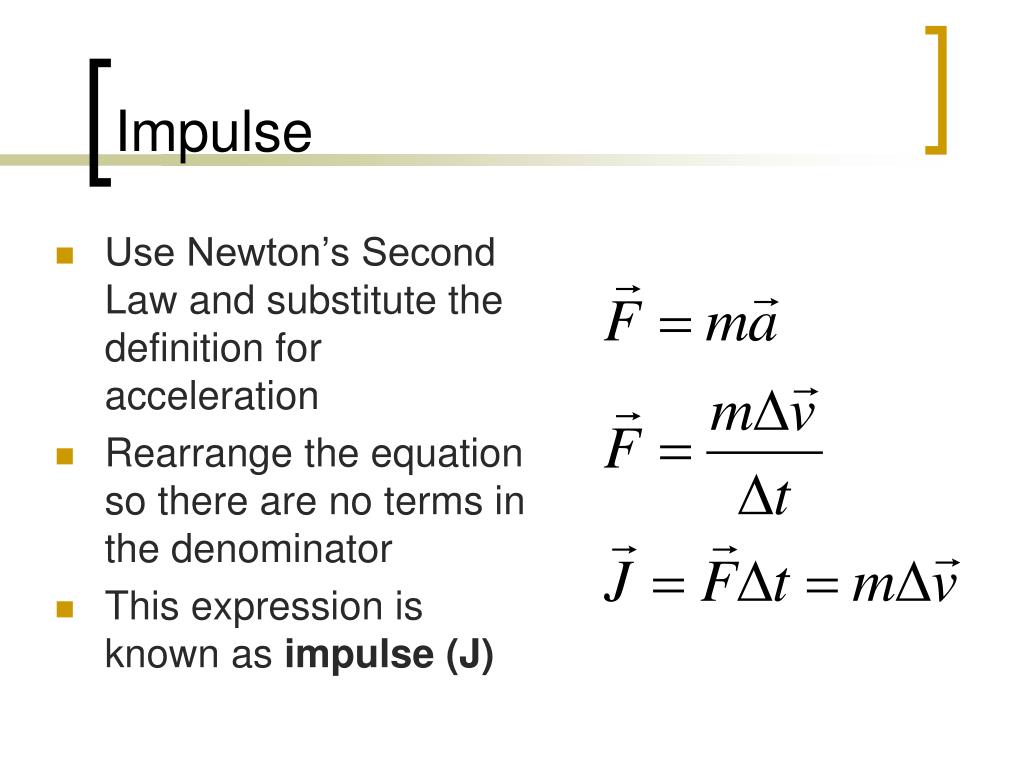 PPT - Impulse & Momentum PowerPoint Presentation, free download - ID