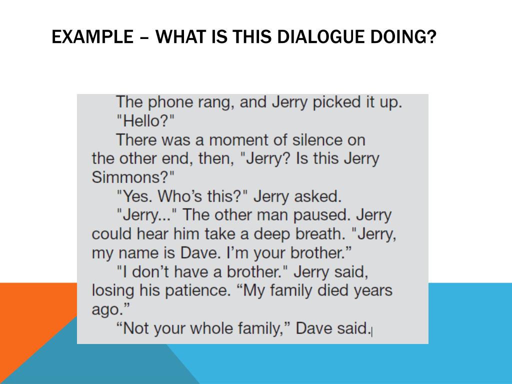 Dialogue Definition And Examples