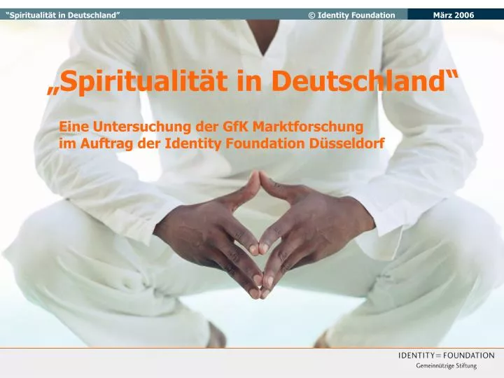 PPT - „Spiritualität In Deutschland“ PowerPoint Presentation, Free ...