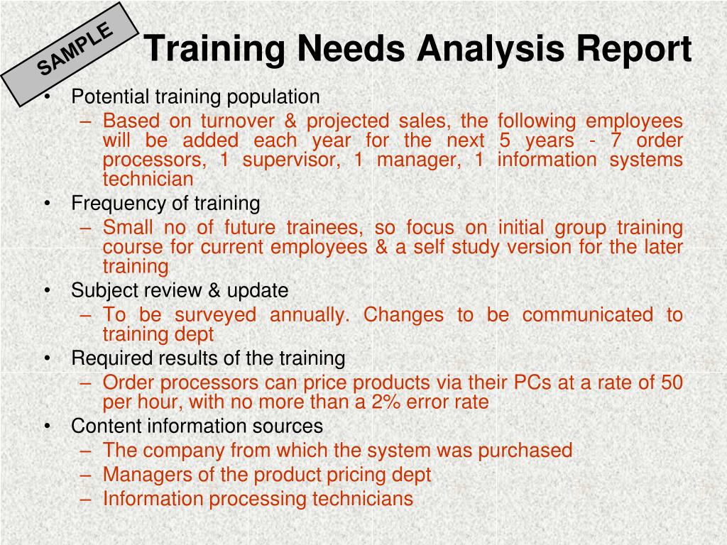 PPT - Needs Assessment & Analysis PowerPoint Presentation, free With Training Needs Analysis Report Template