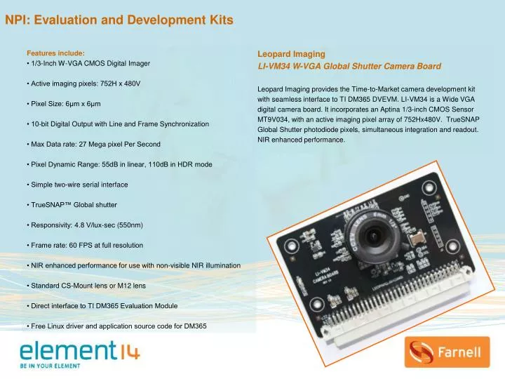 PPT - NPI: Evaluation and Development Kits PowerPoint Presentation ...