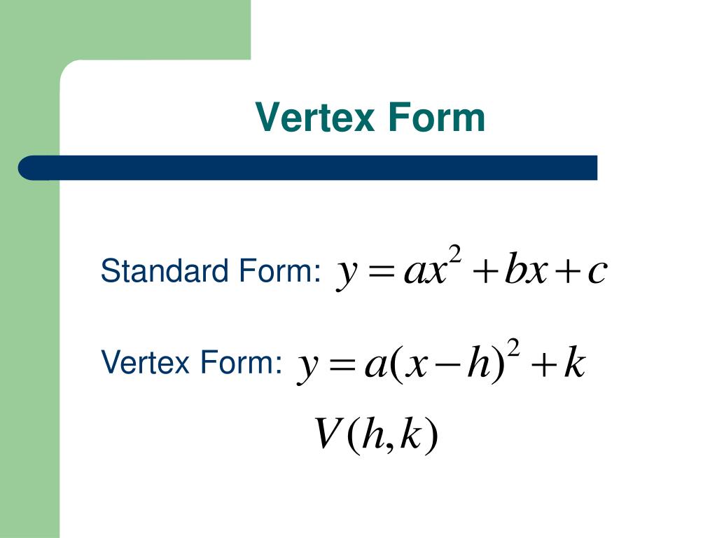 ppt-7-5-vertex-form-of-quadratic-powerpoint-presentation-free