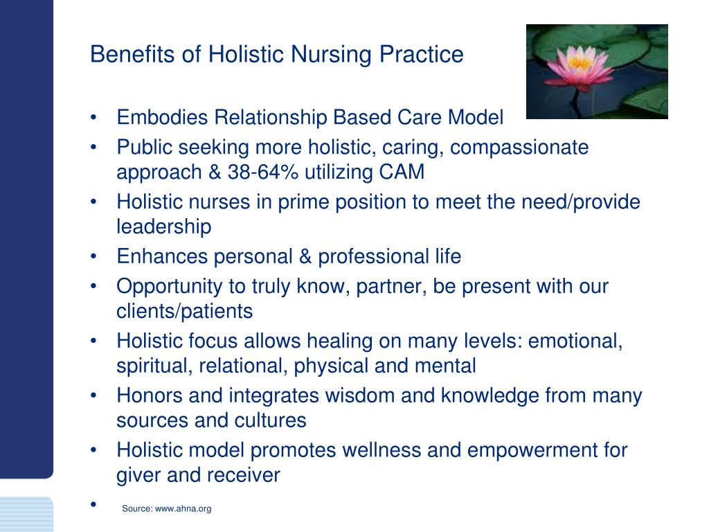 holistic care in nursing essay