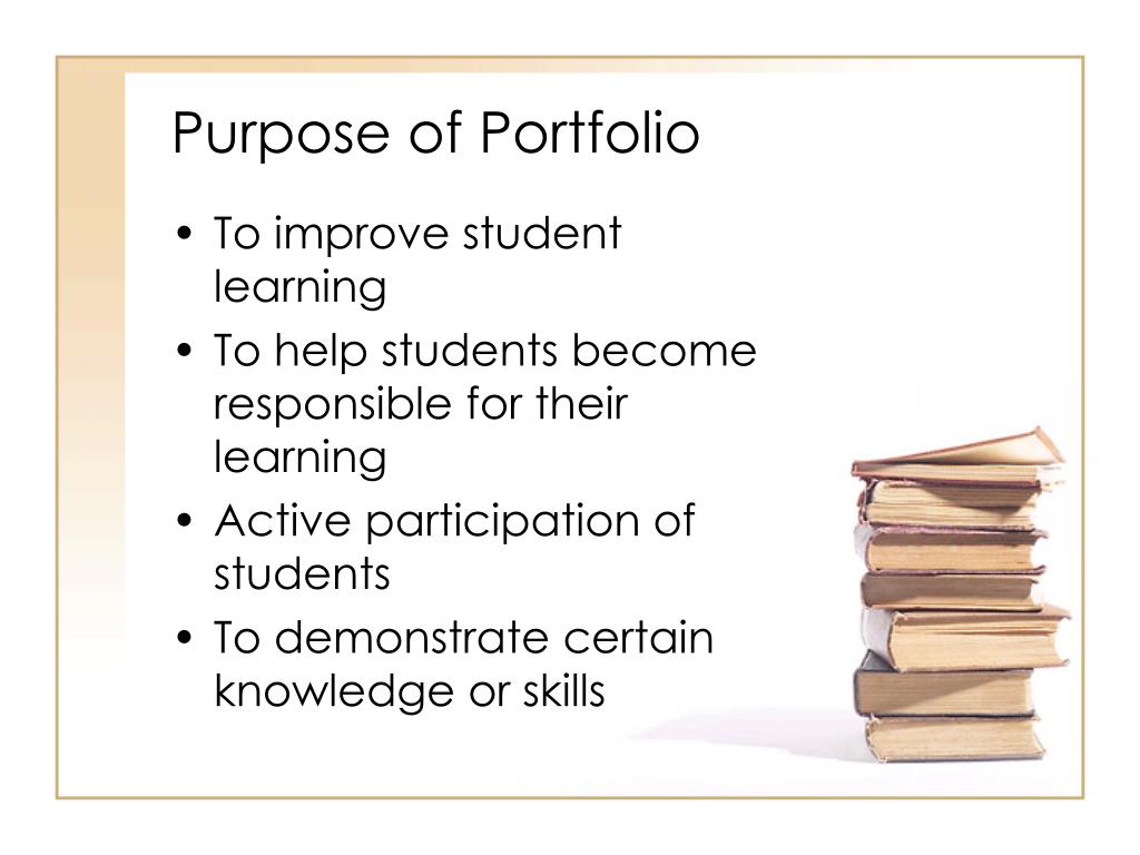 PPT Portfolio Assessment PowerPoint Presentation Free Download ID 