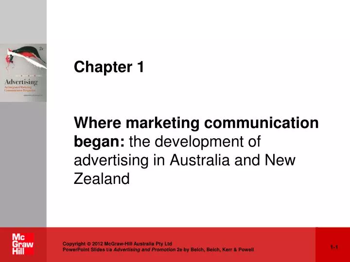 chapter 1marketing communications chapter 1marketing communications